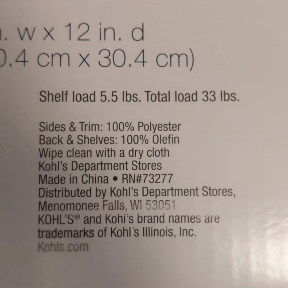 Big One 6 Shelf Hanging Closet Organizer